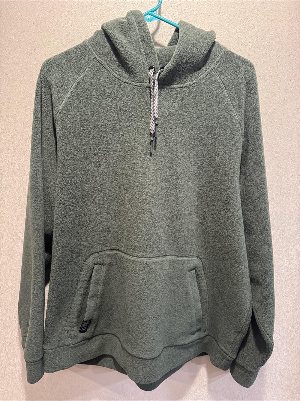 Women’s 2XL Mtn Ops Olive Green Hooded Fleece Pullover